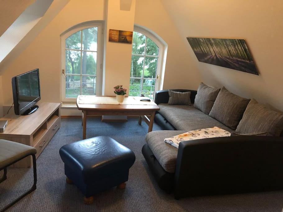 Penthouse Bernd Im Waldschloesschen Direkt Am See Вендиш-Риц Экстерьер фото
